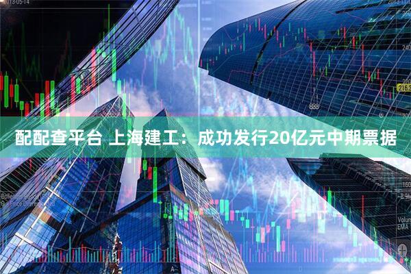 配配查平台 上海建工：成功发行20亿元中期票据