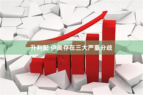 升利配 伊美存在三大严重分歧